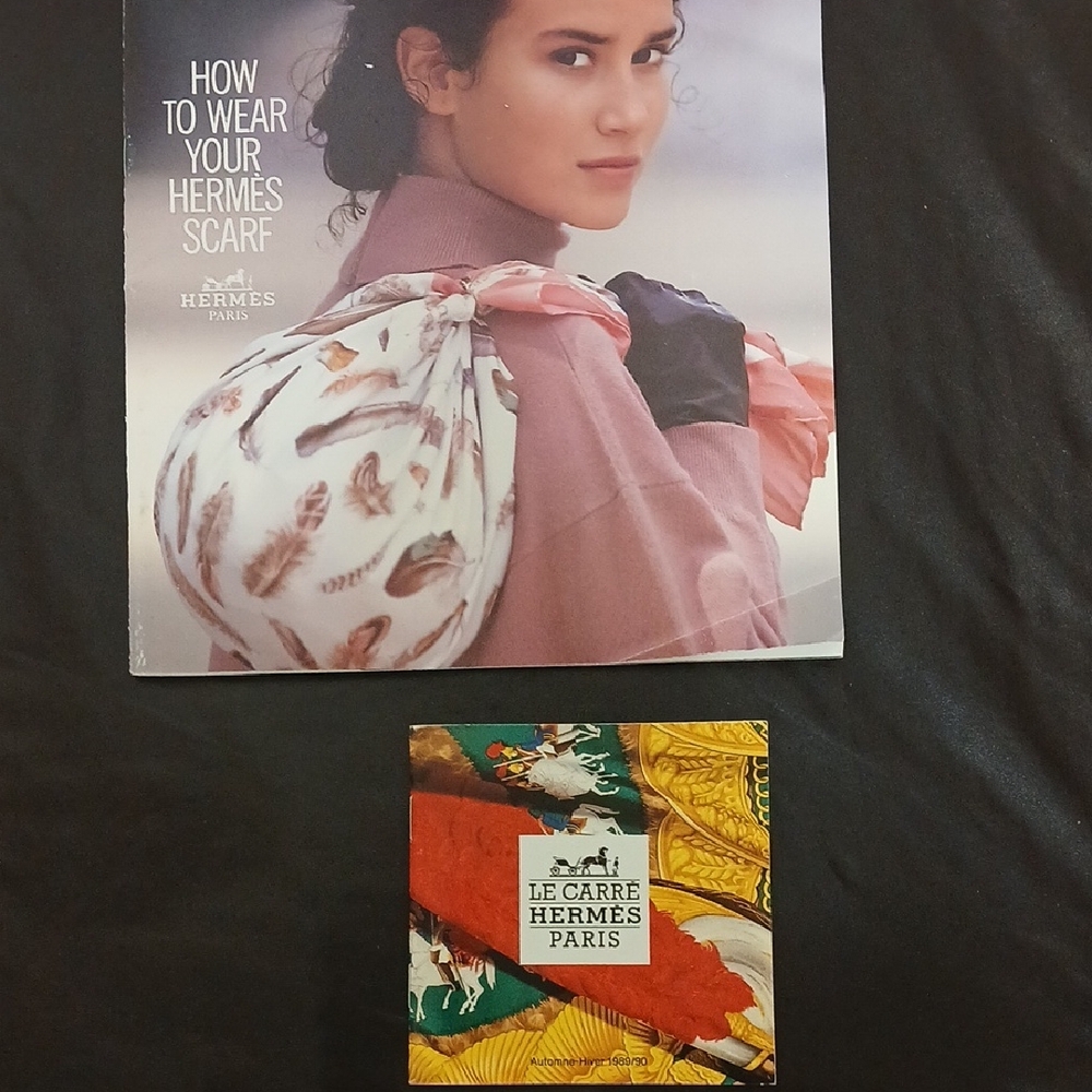 Hermes How To Wear Scarf Booklet